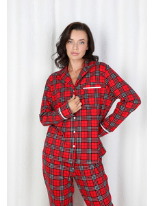Пижама женская, рубашка и брюки 616/ 1543 / Дюма