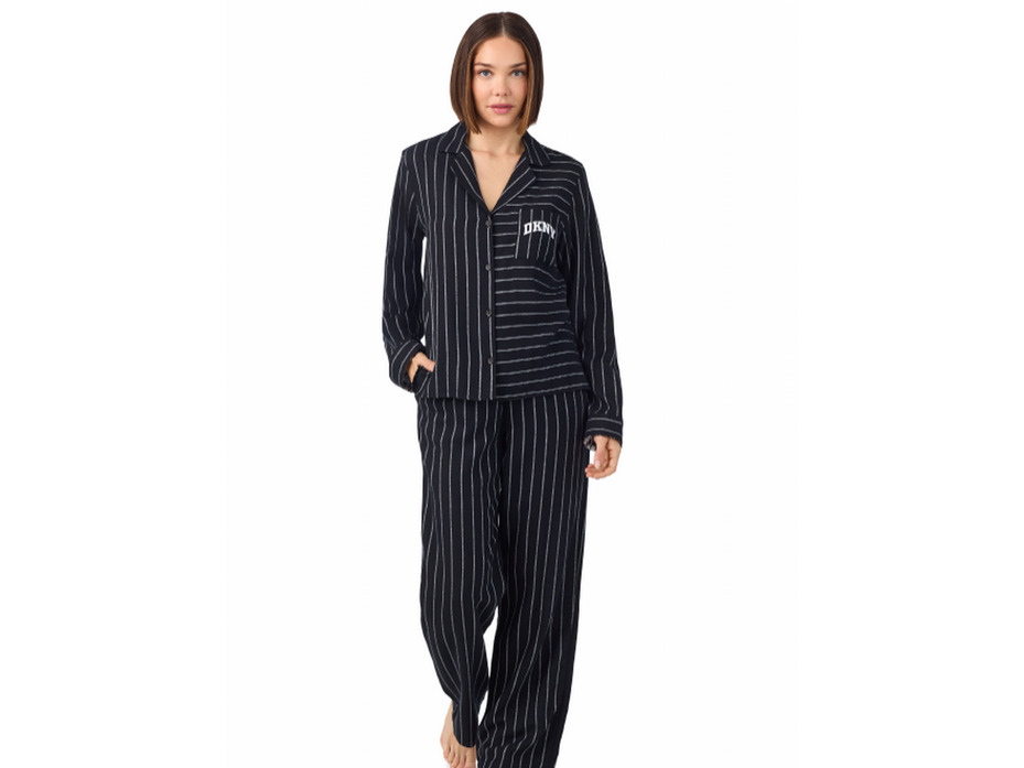 Пижама женская, рубашка и брюки YI90064 (055) Channel The Flannel / DKNY