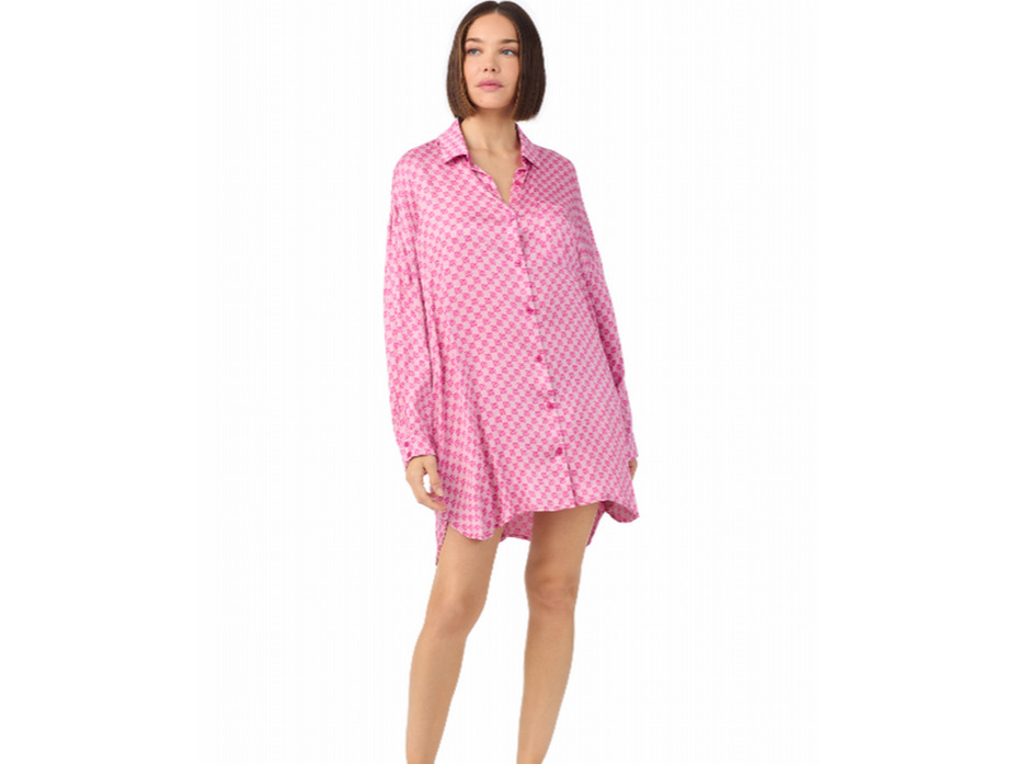 Халат-рубашка женский YI30061 (953) Autumn Spice / DKNY