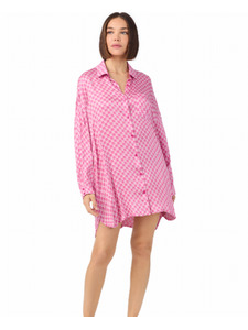 Халат-рубашка женский YI30061 (953) Autumn Spice / DKNY