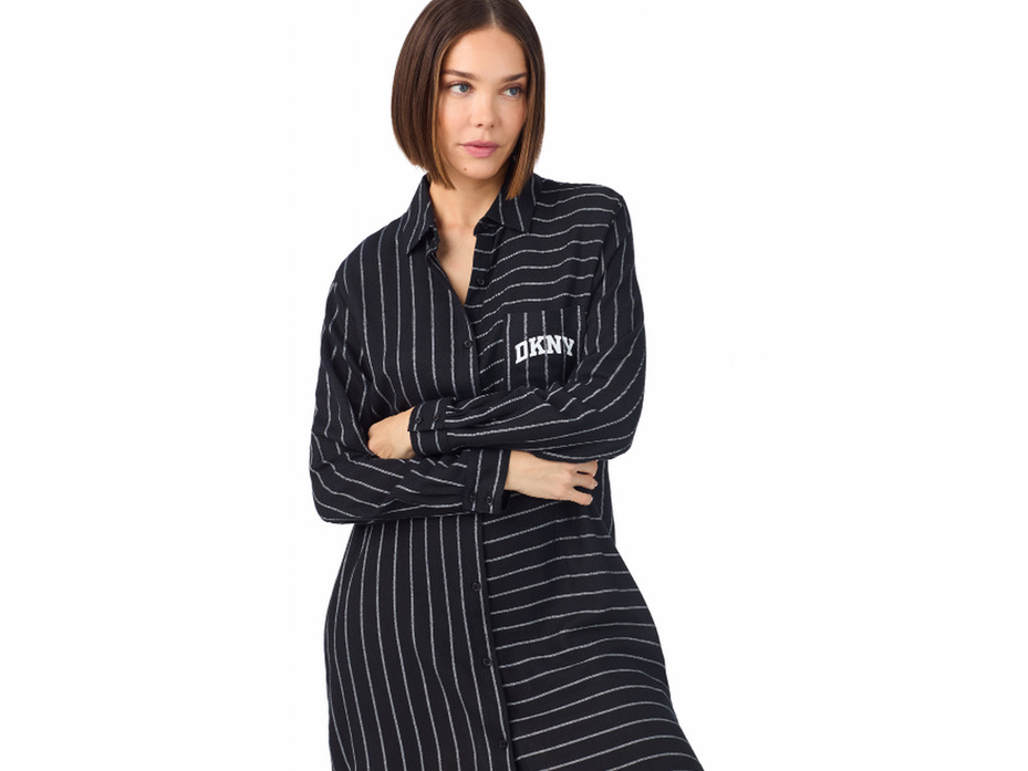 Халат-рубашка женский YI30064 (055) Channel The Flannel / DKNY