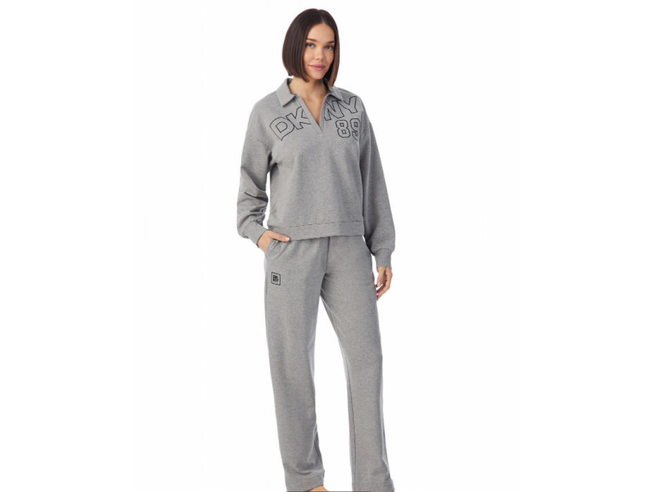 Костюм женский, толстовка и брюки YI90059 (031) Ny State Of Style / DKNY