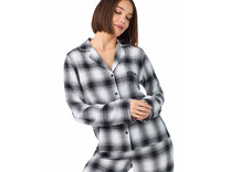 Пижама женская, рубашка и брюки YI90064 (005) Channel The Flannel / DKNY