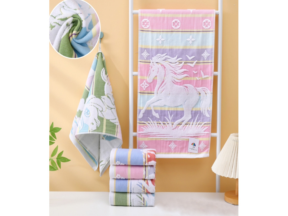 Полотенце 1905390 Символ года Лошадь махровые 50*90 / 7-я