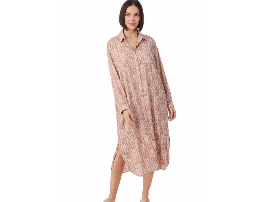 Халат-рубашка женский YI20061 (751) Autumn Spice / DKNY