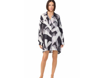 Халат-рубашка женский YI30070 (003) Dreamy Night & City Lights / DKNY