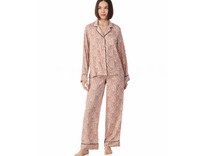 Пижама женская, рубашка и брюки YI80061 (751) Autumn Spice / DKNY