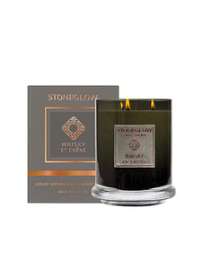 Виски и дуб 70426, Свеча в стеклянном стакане / StoneGlow