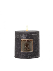 Амбровая роза 70954, Свеча широкая / StoneGlow