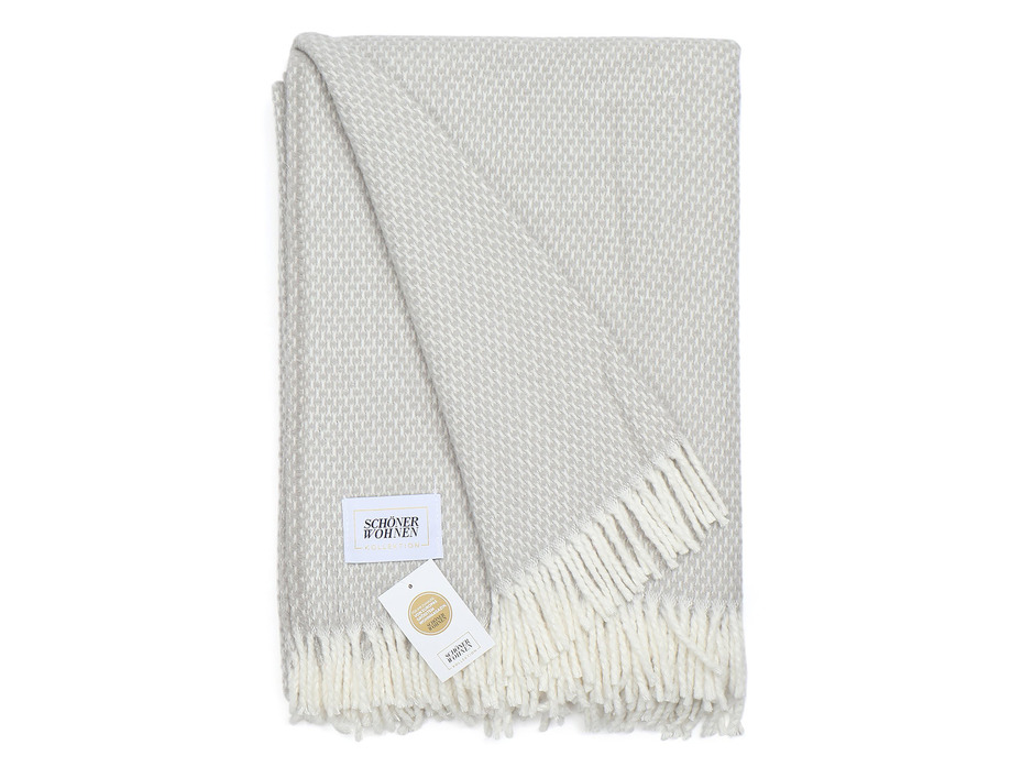 Плед 70241 Zen хлопковый 140*200 / Schoner Wohnen