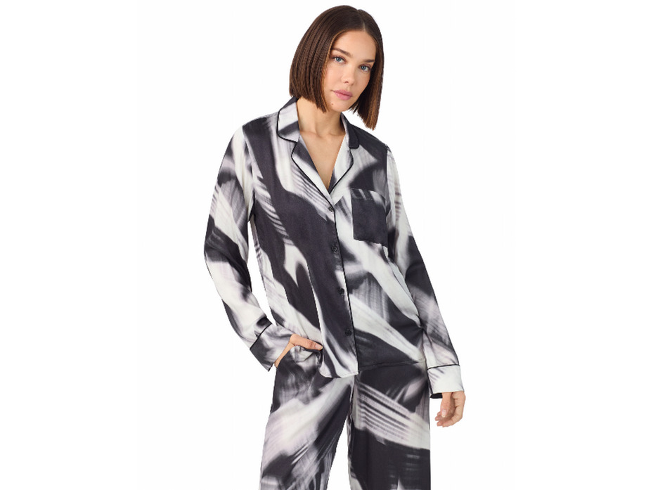 Пижама женская, рубашка и брюки YI90070 (003) Dream Night & City Lights / DKNY