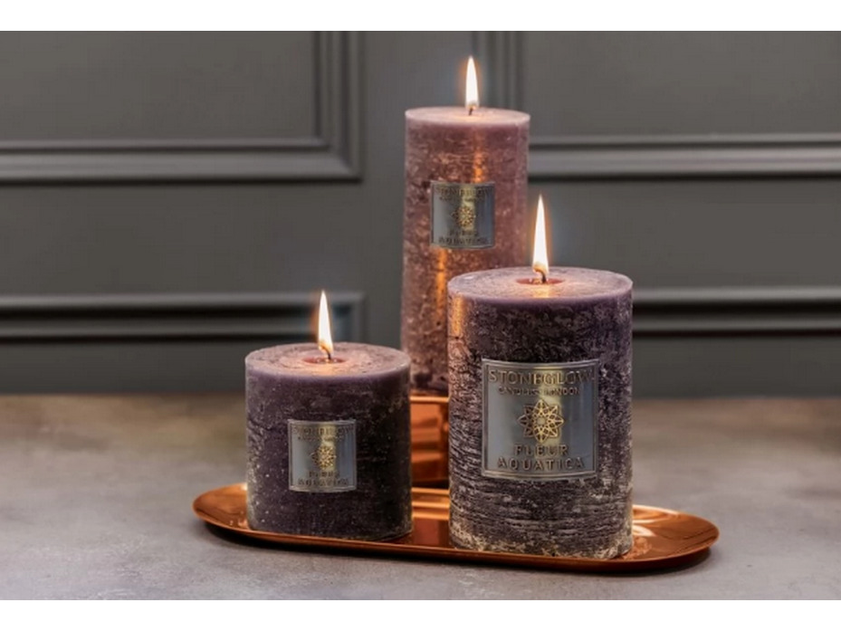 Водяной цветок 70921, Свеча высокая / StoneGlow