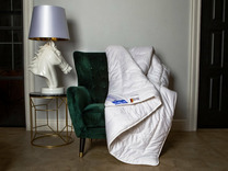 Одеяло 501800-18 овечья шерсть 155*200 / Bohmerwald