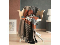 Плед Харрис клетка шерстяной 150*215 / Eagle Products