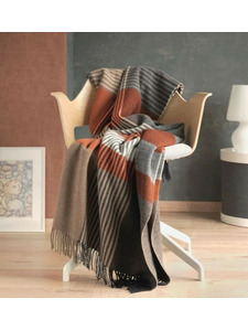 Плед Харрис клетка шерстяной 150*215 / Eagle Products