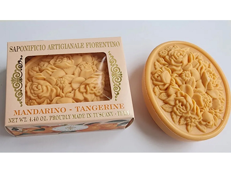 Мыло YK 3 Mandarino с ароматом мандарина, 125 гр / Saponificio Artigianale Fiorentino