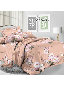 Постельное белье Цветы Рогнеда бязь 2 сп / Спать Пора