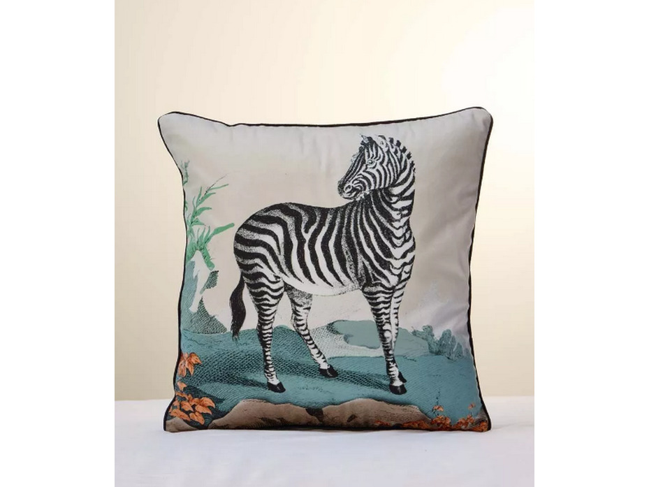 Наволочка декоративная Zebra полиэстер 45*45 / Arya Наволочка декоративная Zebra полиэстер 45*45 / Arya