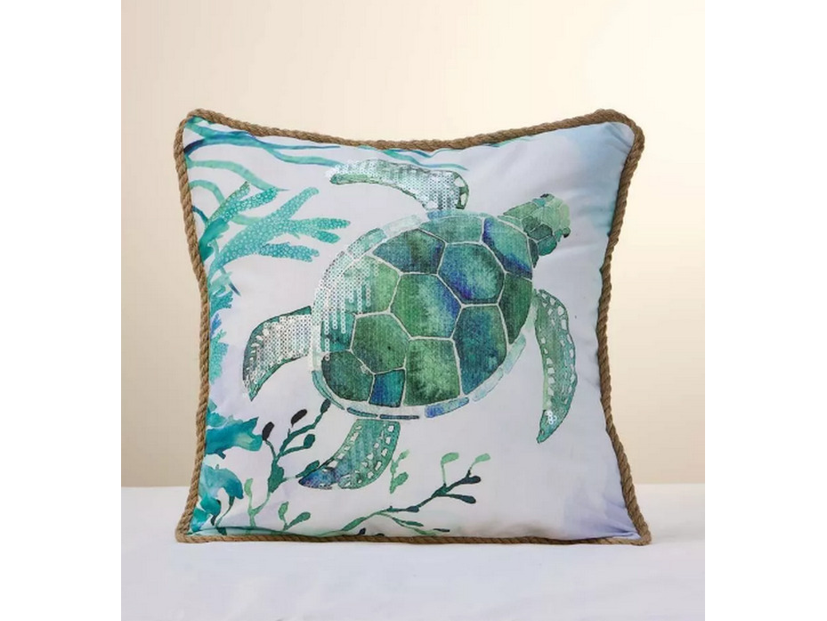 Наволочка декоративная Tortuga полиэстер 45*45 / Arya