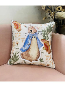 Наволочка декоративная Funny Rabbit хлопковый 45*45 / Arya