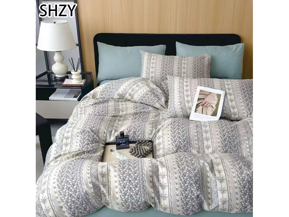 Постельное белье 6870 Геометрия поплин 1,5 сп / Спать Пора