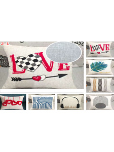 Наволочка декоративная 1672886 Love-2 полиэстер 45*45 / 7-я