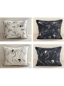 Наволочка декоративная 1672818 Флора полиэстер 45*45 / 7я