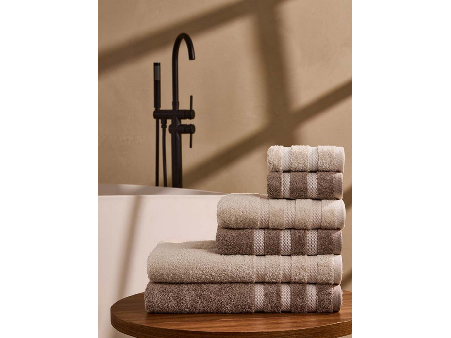 Набор полотенец Mirage махровые (33*50,2 шт, 50*90, 2 шт, 70*140, 2 шт) / Arya