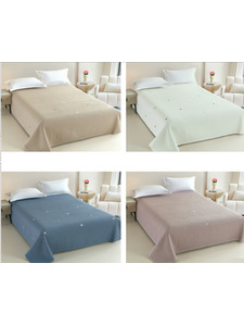 Покрывало 1684696 Сердечки хлопковое 200*230 / 7-я