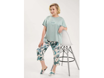 Пижама женская, футболка и капри LP-1196/1 / Clever