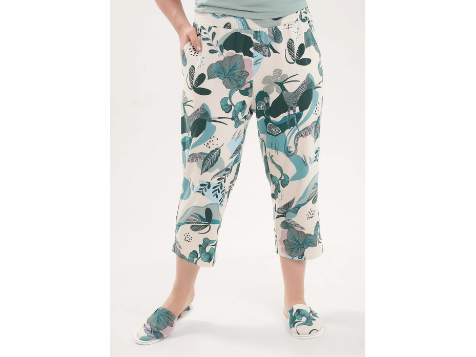 Пижама женская, футболка и капри LP-1196/1 / Clever