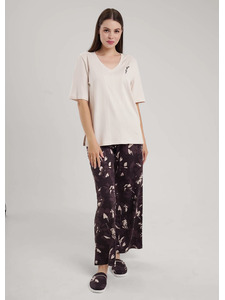 Пижама женская, футболка и брюки LP15-1181/2 / Clever