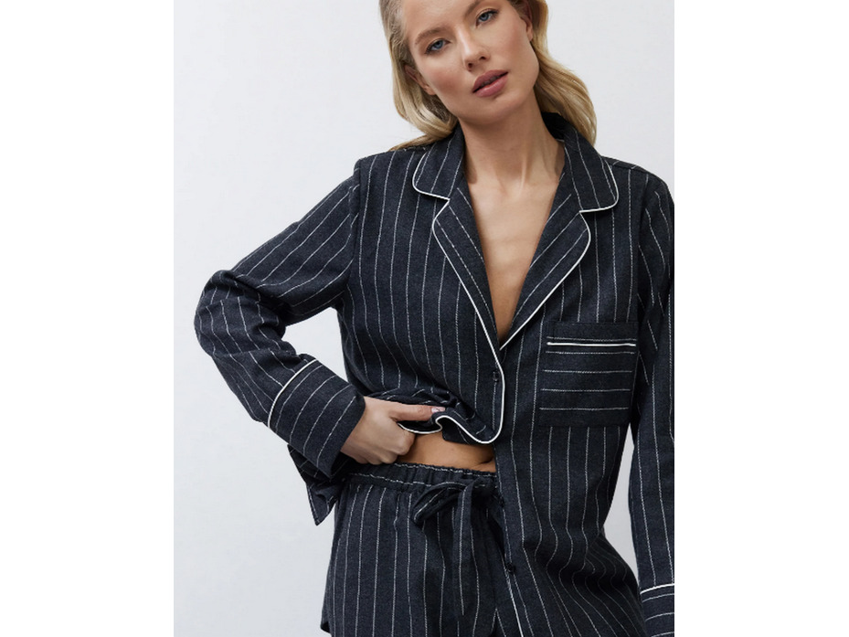 Пижама женская, рубашка и брюки Casey / Aruelle Пижама женская, рубашка и брюки Casey / Aruelle