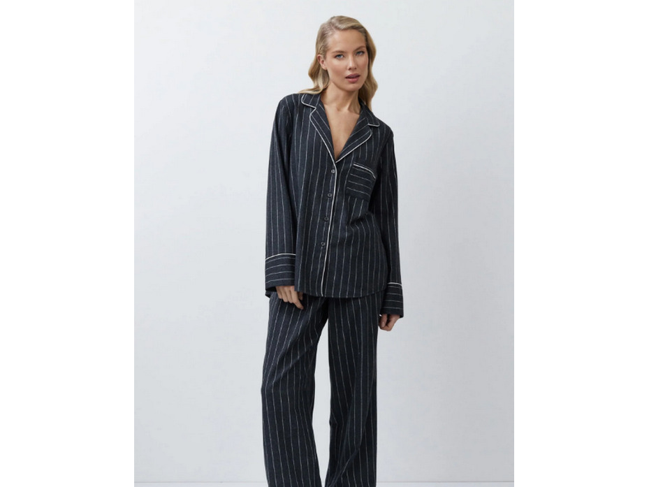 Пижама женская, рубашка и брюки Casey / Aruelle Пижама женская, рубашка и брюки Casey / Aruelle