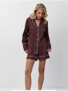 Пижама женская, рубашка и шорты Georgette / Aruelle