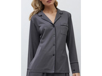 Пижама женская, рубашка и брюки Cadance grey / Aruelle Пижама женская, рубашка и брюки Cadance grey / Aruelle
