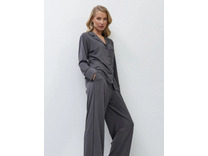 Пижама женская, рубашка и брюки Cadance grey / Aruelle Пижама женская, рубашка и брюки Cadance grey / Aruelle