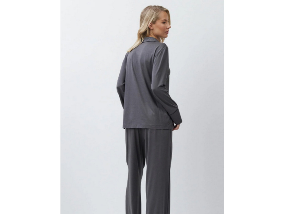 Пижама женская, рубашка и брюки Cadance grey / Aruelle Пижама женская, рубашка и брюки Cadance grey / Aruelle