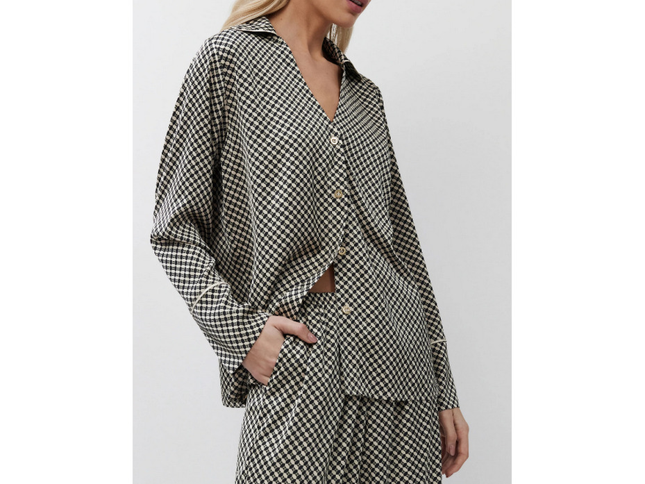 Пижама женская, рубашка и брюки Romie / Aruelle