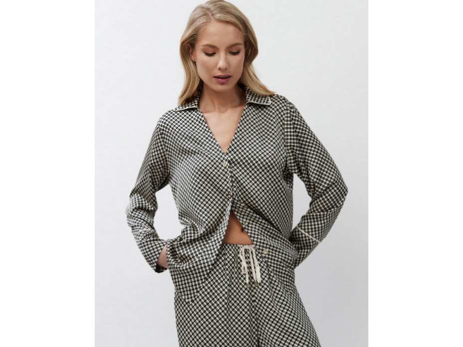 Пижама женская, рубашка и брюки Romie / Aruelle