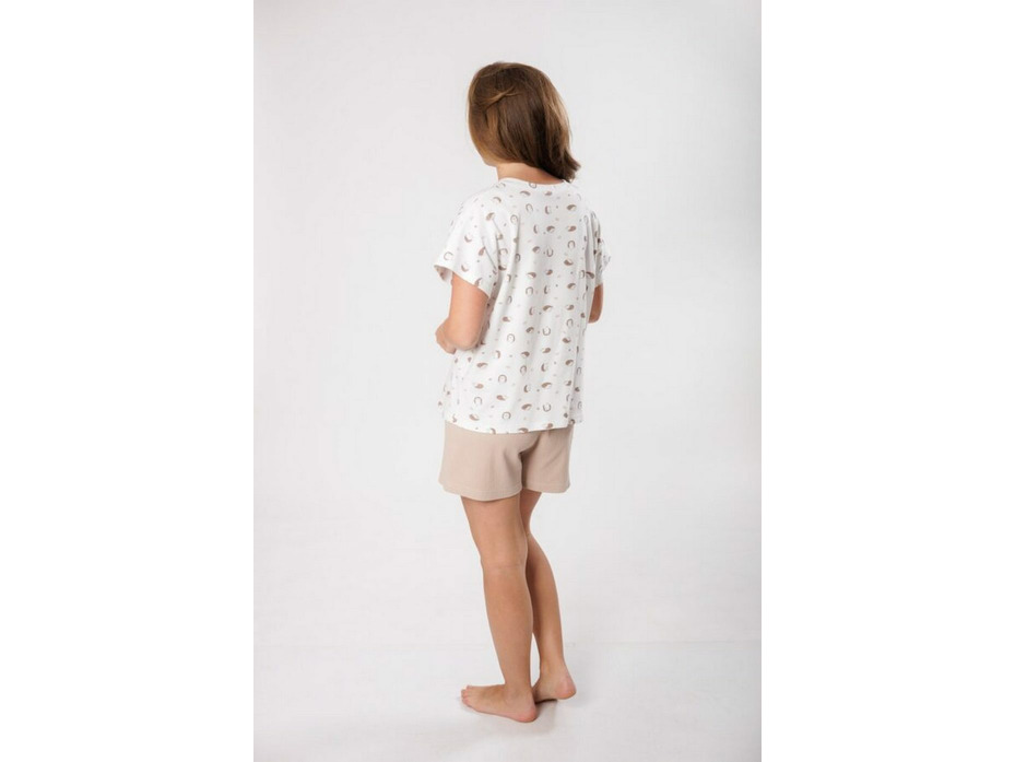 Пижама женская, футболка шорты 24-211 Ежик / Mara