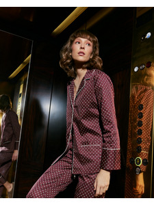 Пижама женская, рубашка и брюки Georgette / Aruelle