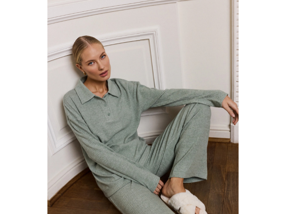 Пижама женская, лонгслив и брюки Saige set / Aruelle Пижама женская, лонгслив и брюки Saige set / Aruelle