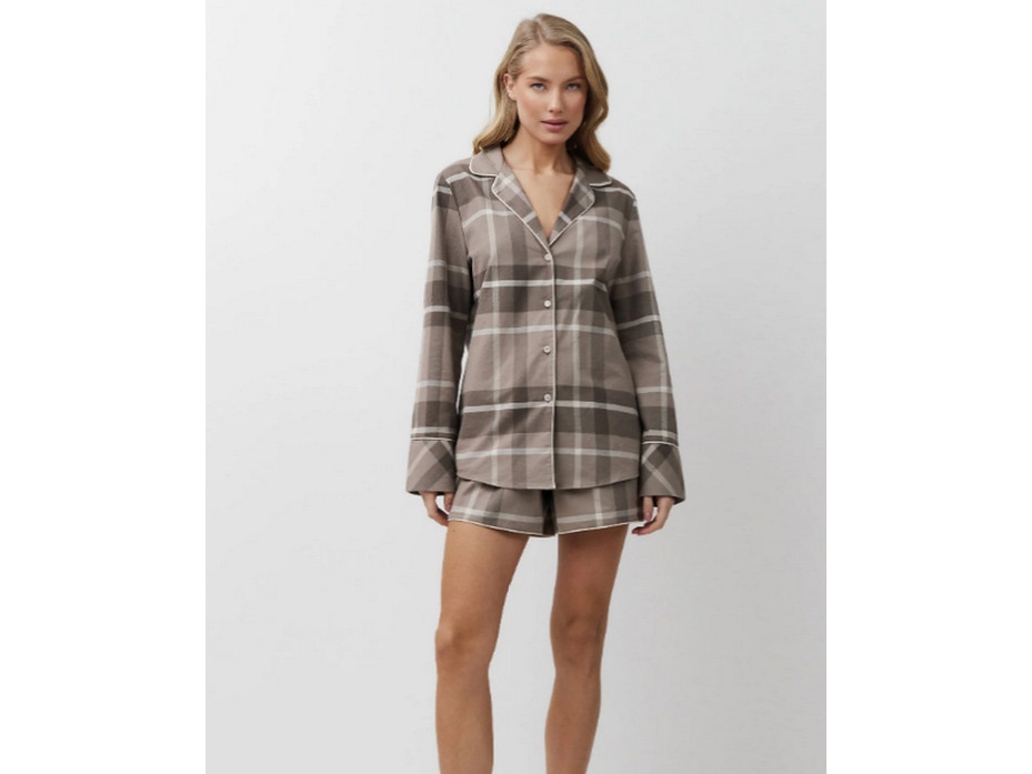 Пижама женская, рубашка и шорты Elody / Aruelle