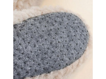 Тапочки-подследники женские Виктори бежевый / Woolhouse