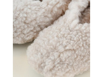 Тапочки-подследники женские Виктори бежевый / Woolhouse