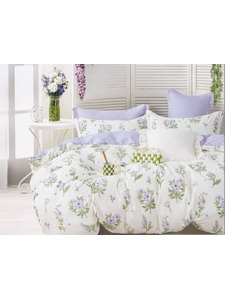 Постельное белье 6788 Цветы поплин 2 сп / Спать Пора