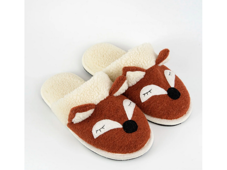 Тапочки женские Лиса Василиса / Woolhouse