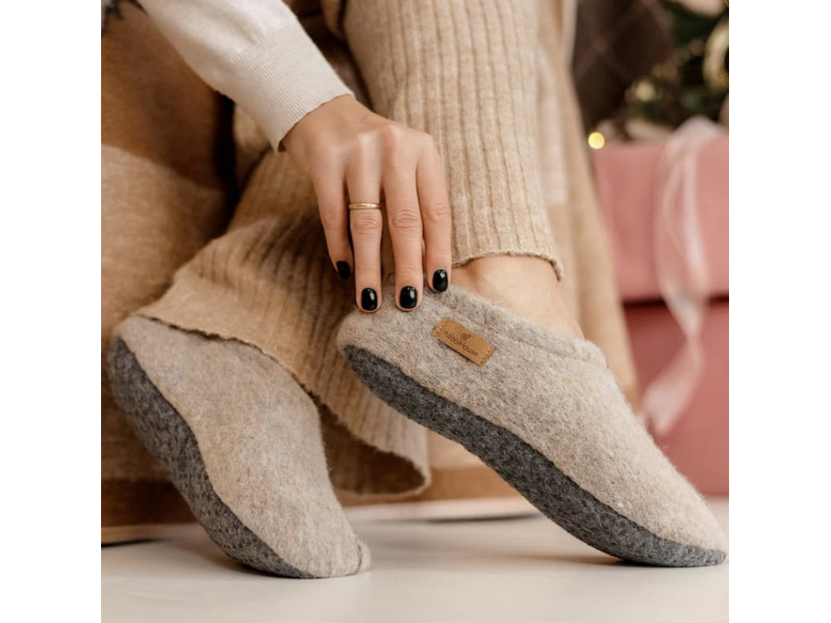 Тапочки-подследники женские Тиша / Woolhouse