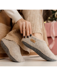 Тапочки-подследники женские Тиша / Woolhouse